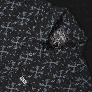 NWT Dixxon Flannel Co Riff Short Sleeve Shirt Mens Small